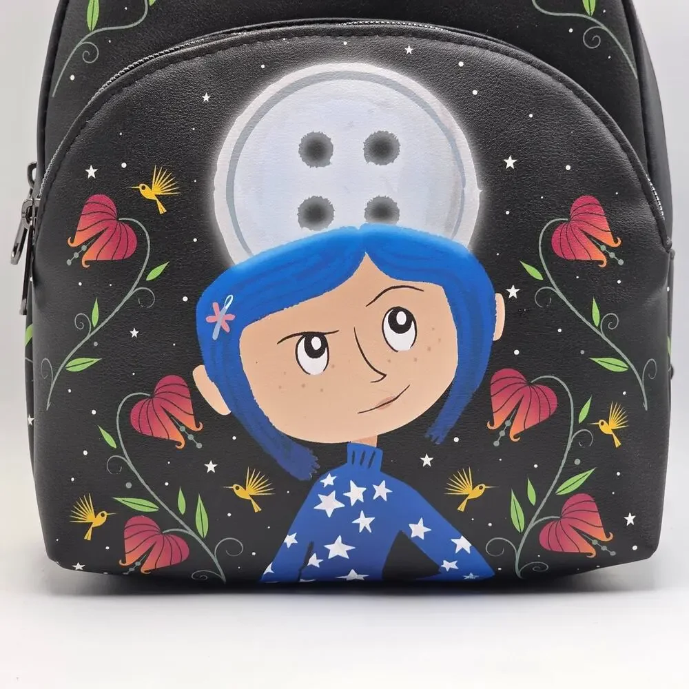 Loungefly Coraline Garden Moon Mini Backpack New